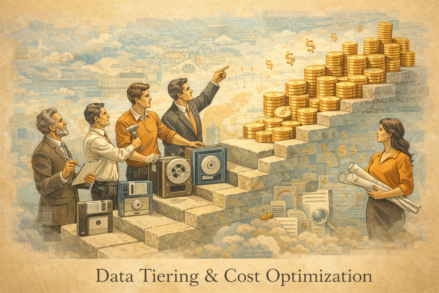 Background showcasing HPC and AI innovations